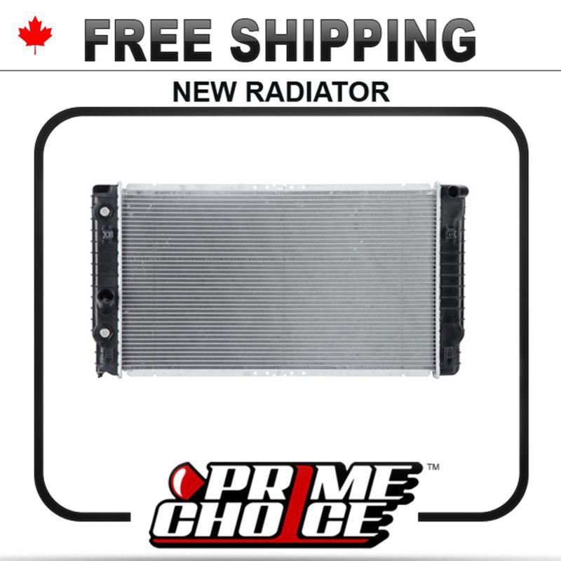 New direct fit complete aluminum radiator - 100% leak tested rad for 4.0l