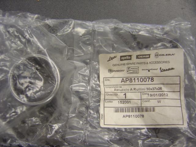 Oem aprilia rsvr 1000 tuono millle swingarm ball bearing ap8110078 # 8110078 