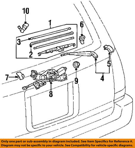 Toyota oem 8513035070 windshield wiper motor