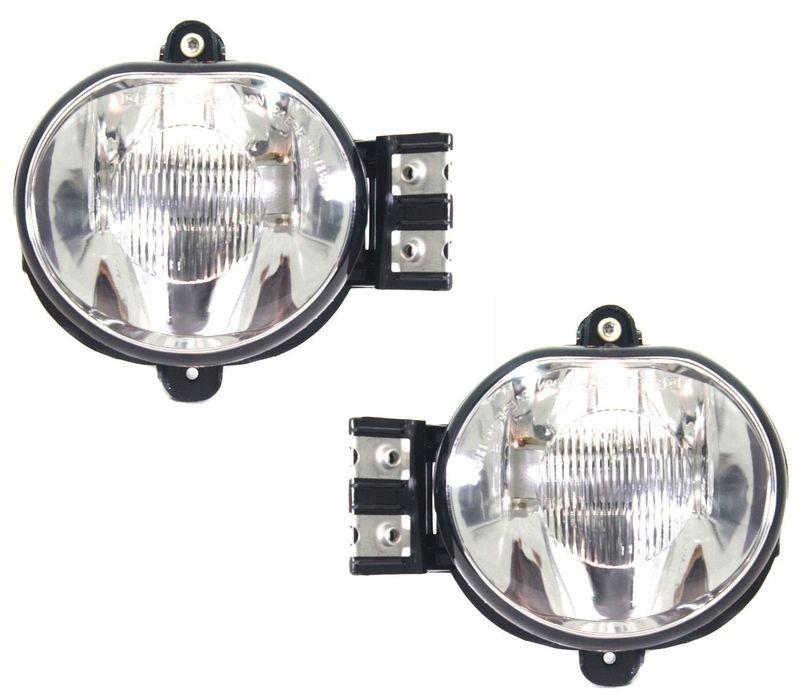 Capa driving fog light lamp assembly pair set (driver & passenger side, qty 2)