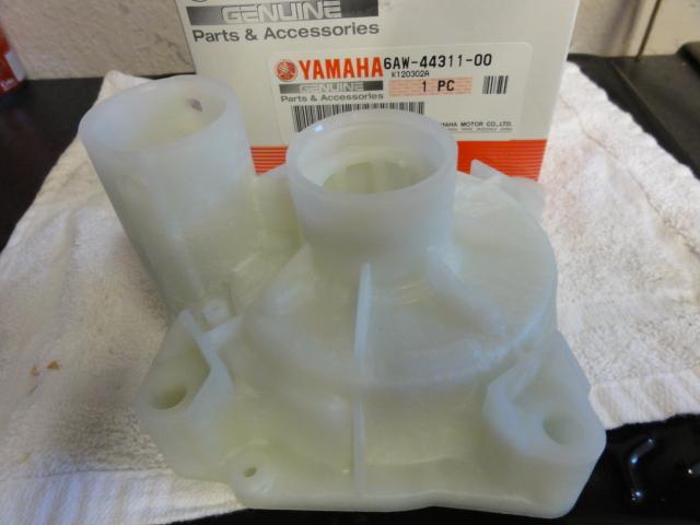 Yamaha outboard water pump housing for    f300, f350 (v8)     6aw-44311-00-00 