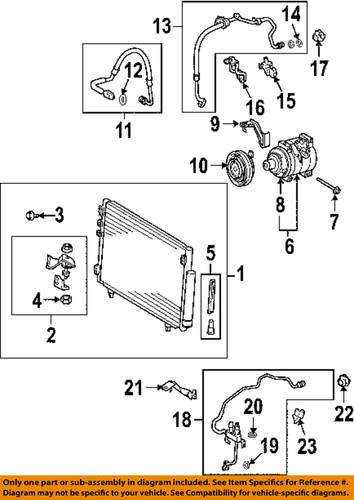 Scion oem 8846021050 a/c condenser