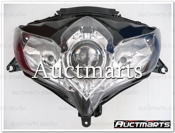 Fit suzuki gsxr600 gsxr750 08 2008 09 2009 10 2010 headlight headlamp assembly f