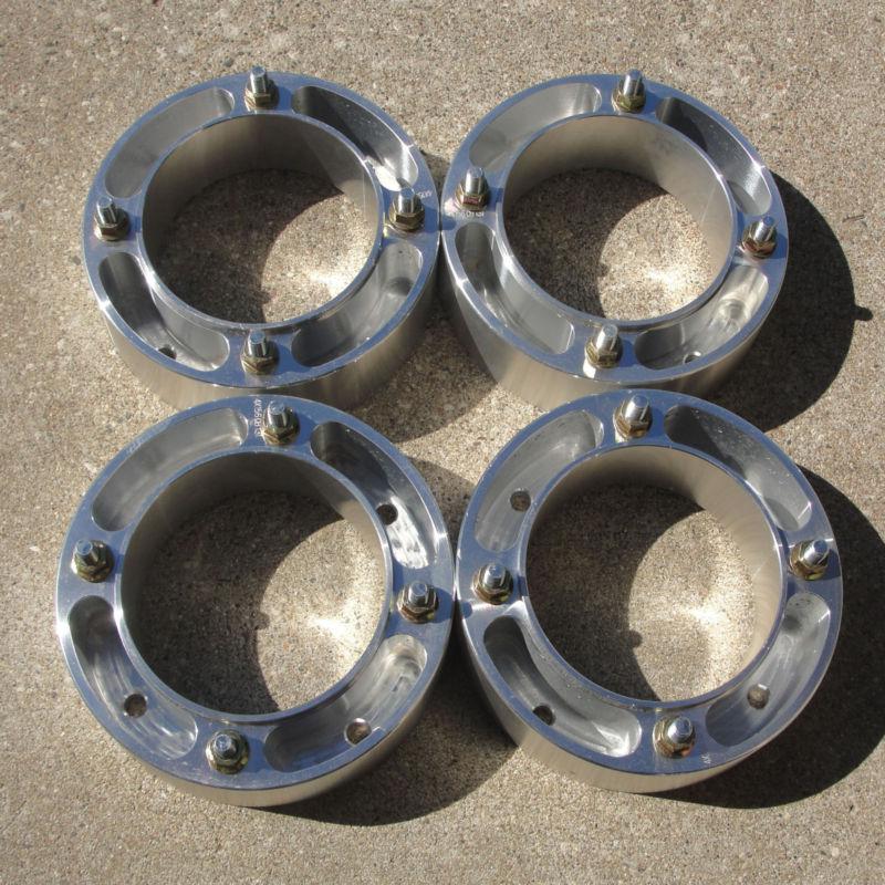 4pc 2" 4x156 yamaha wheel spacers - warrior raptor banshee yfm 350