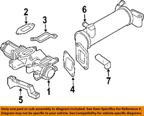 Gm oem 98054443 egr valve gasket