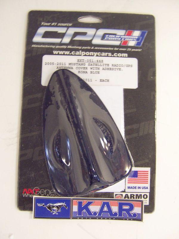 2005 - 2011 mustang kona blue  satellite radio & gps antenna cover,easy install.