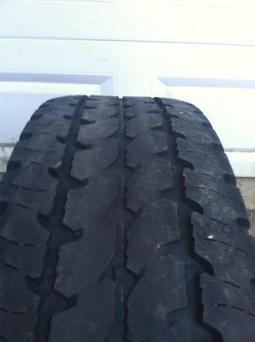 Set of lt215/85r16 peerless widerrack tires