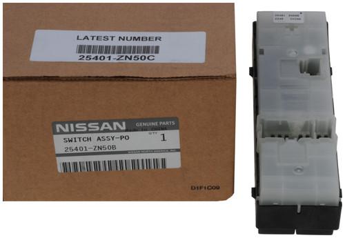 Nissan oem 25401zn50c door component/door window switch panel