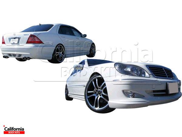 Cbk frp wal body kit 4pc mercedes-benz s-class w220 00-02 brand new