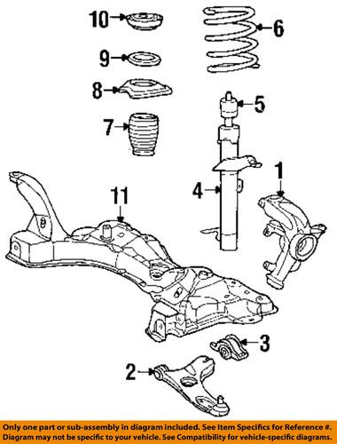 Ford oem ys4z18198aaa front suspension-bushing