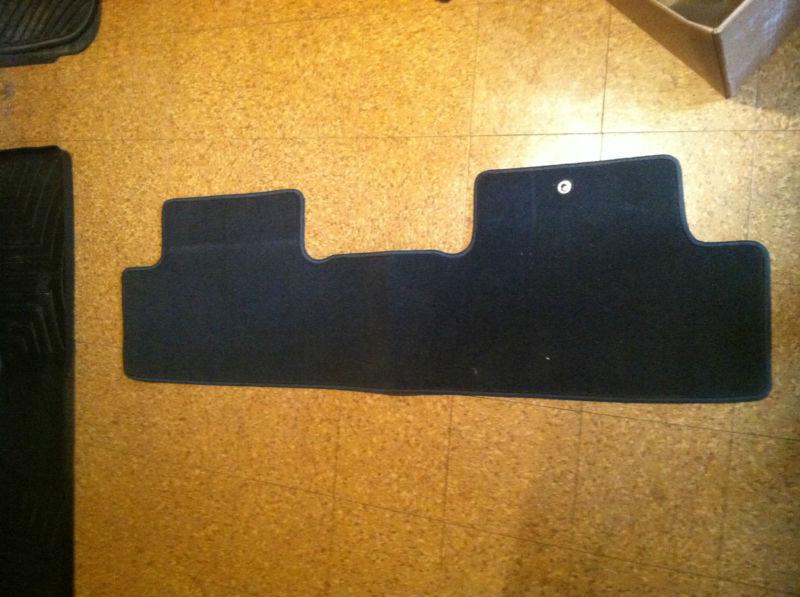 Honda civic oem rear floormats lightly used charcoal color