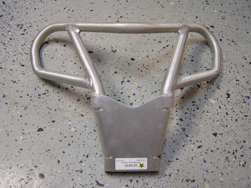 Polaris front grab bar brushed aluminum for 2004 predator part # 2874211