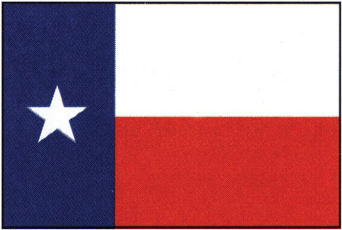 Taylormade texas flag 12" x 18" 2318