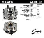 Centric parts 400.63007e front hub assembly