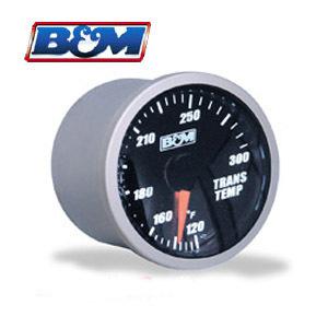 B&m 2-1/16 black out led transmission tempreture gauge 80330