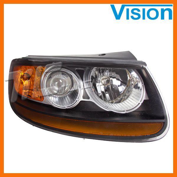 Passenger side headlamp fits 2007 hyundai santa fe prod.to 7/07 head light right