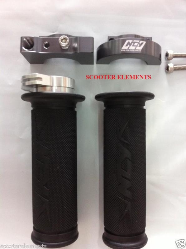 Scooter 150cc gy6 ncy high performance bearing type aluminum throttle grips