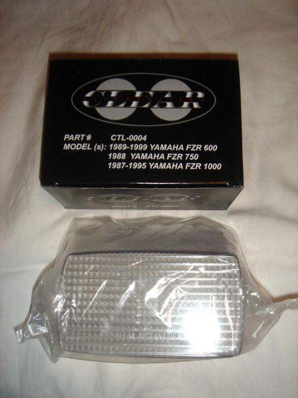 Clear alternatives taillight lens  89-99 fzr600 and more