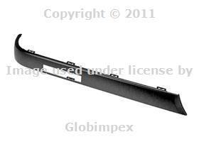 Bmw e30 (88-91) impact strip rear bumper left genuine + 1 year warranty