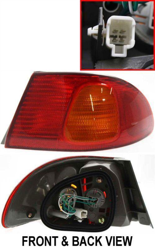 Outer tail light brake lamp rear assembly passenger's right side rh