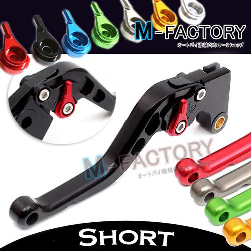 Short 100% billet cnc brake clutch levers set honda cbr 600rr 03 04 05 06