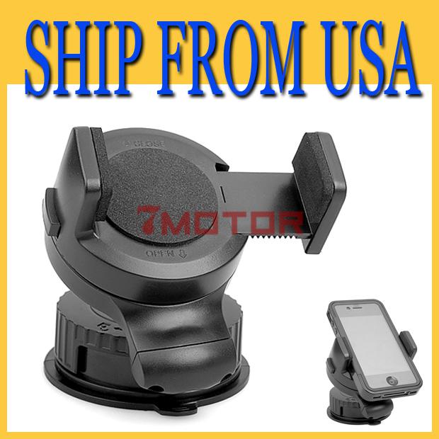 Us 360 degree windshield stand holder kickstand mount sucker for cell phone ipod