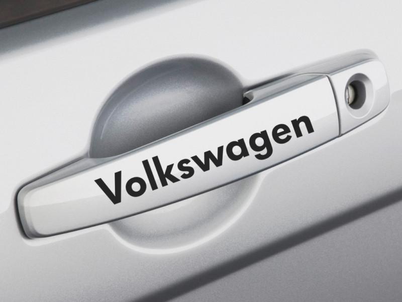 Volkswagen gti r golf eos jetta passat  door handle decal sticker emblem logo