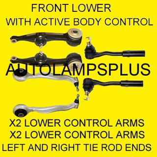 Mercedes front lower control arm kit cl500 s350 s430 s600 6 pieces with abc