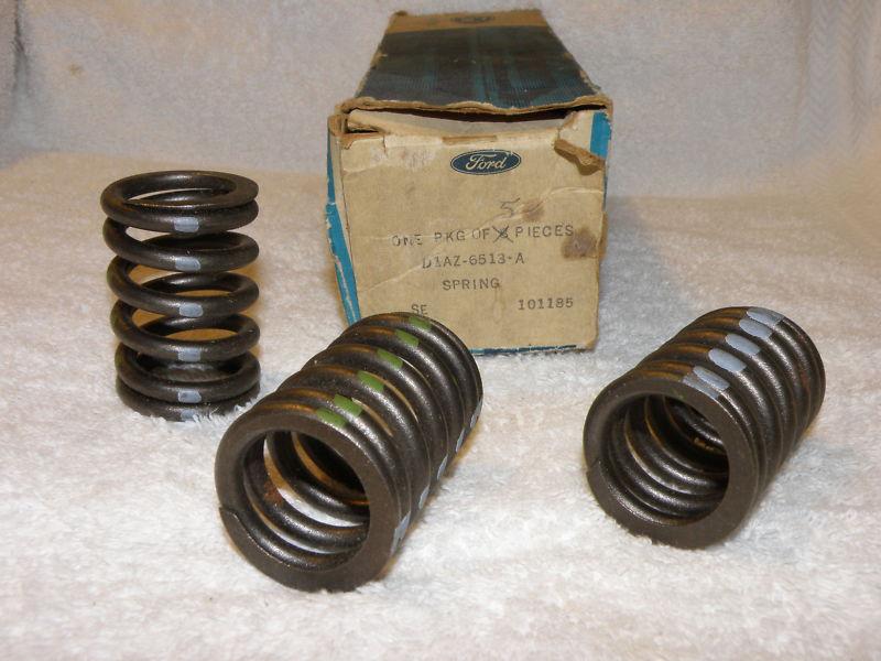 Nos oem replacement *ford #d1az-6513-a *valve spring **(3)each *351c 2v 351m/400