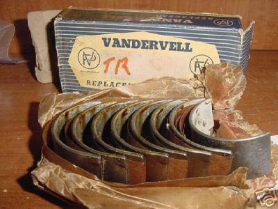 Nos vandervell rod bearings triumph herald s standard eight ten  803 948 cc 