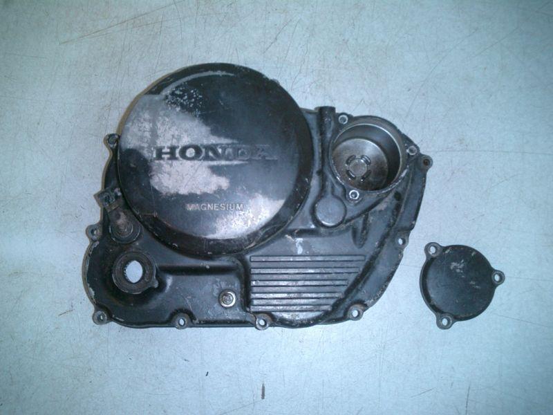 1983 honda xr500r right engine cover with oil filter cover