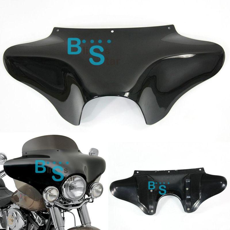 Glossy black batwing front upper fairing fit suzuki c50 c50t volusia vl800 