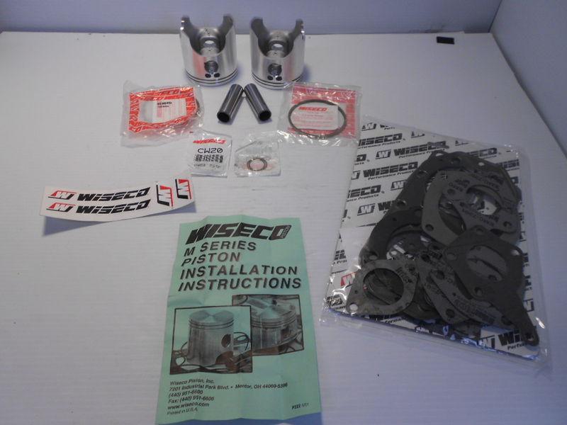 Wiseco wk1061 81.00 mm 2-stroke watercraft piston kit with top-end gasket kit