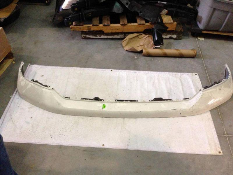 Oem tundra bumper top cover toyota used white 2007-2013