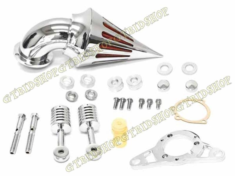 Spike air cleaner intake filter for efi eng twin b rocker softail e 08-09 ch 7d