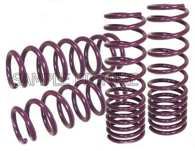 Purple acura tl 04-08 type-s front+ rear suspension coil lower lowering spring