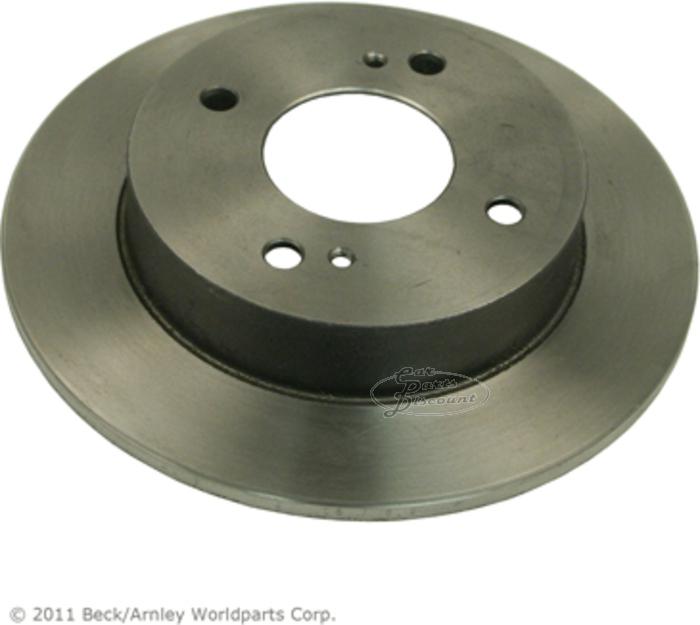 Beck arnley disc brake rotor