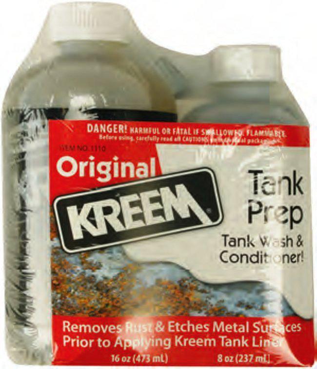 Buy KREEM FUEL TANK WASH PREP FOR ALL GAS TANKS CLEANS PREPARES 