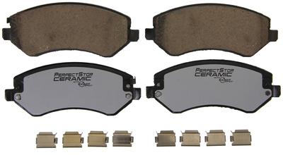 Perfect stop ceramic pc856 brake pad or shoe, front