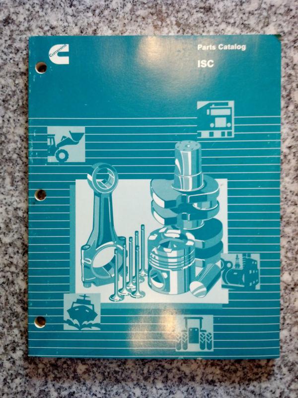 1998 cummins isc turbo diesel engine illustrated parts manual