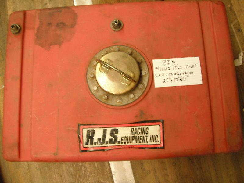  rjs 15 gal. fuel cell # 11102, with foam d  ring cap
