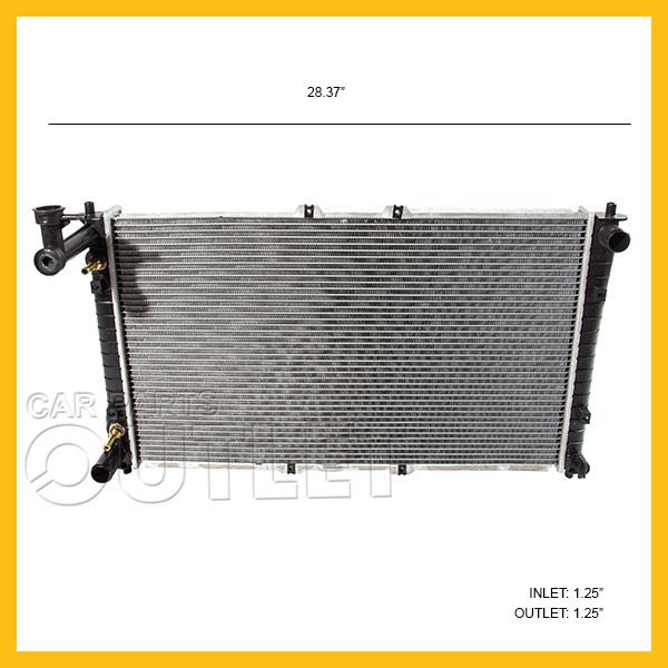 New cooling radiator 3.5l v6 ki3010113 auto trans for 2002-2005 kia sedona toc