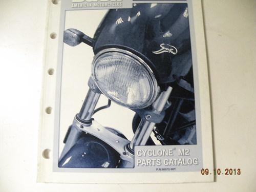 1999 buell cyclone m2 motorcycle official factory parts catalogue book 99572-99y