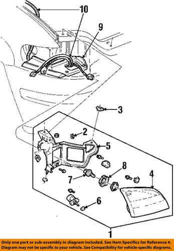 Gm oem 10368388 headlight-headlamp assembly