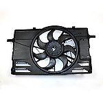 Tyc 622090 radiator and condenser fan assembly