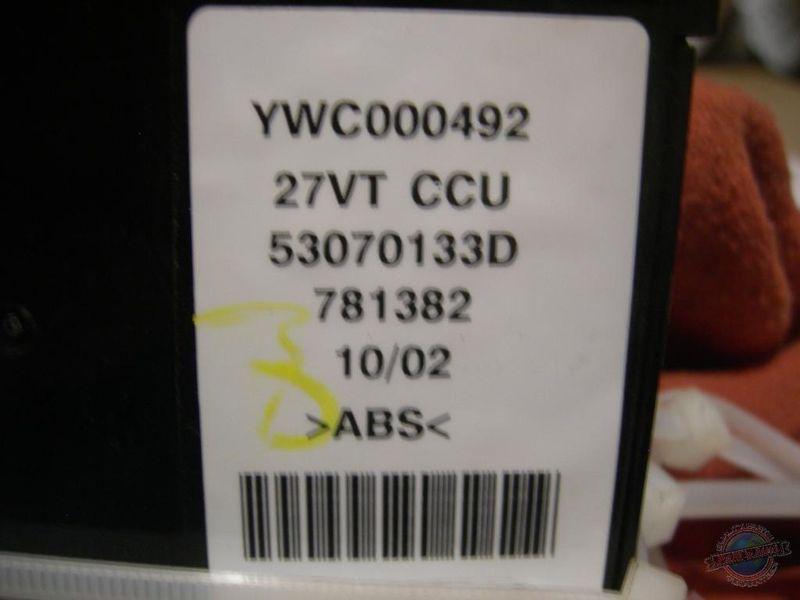 Body cont (bcm) bcm/ecu freelander 700265 02 03 04 05 bcm ecu ywc500210