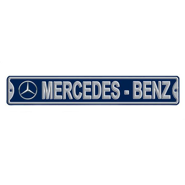 Large mercedes-benz street sign 6" x 36" new