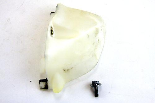 Left case guard 2005 honda crf450r crf 450r skid plate plastic 05-08 oem