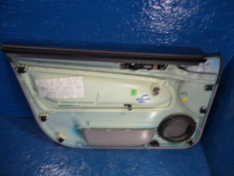 2001-05 volkswagen passat passenger front interior door panel oem gray wood gr.