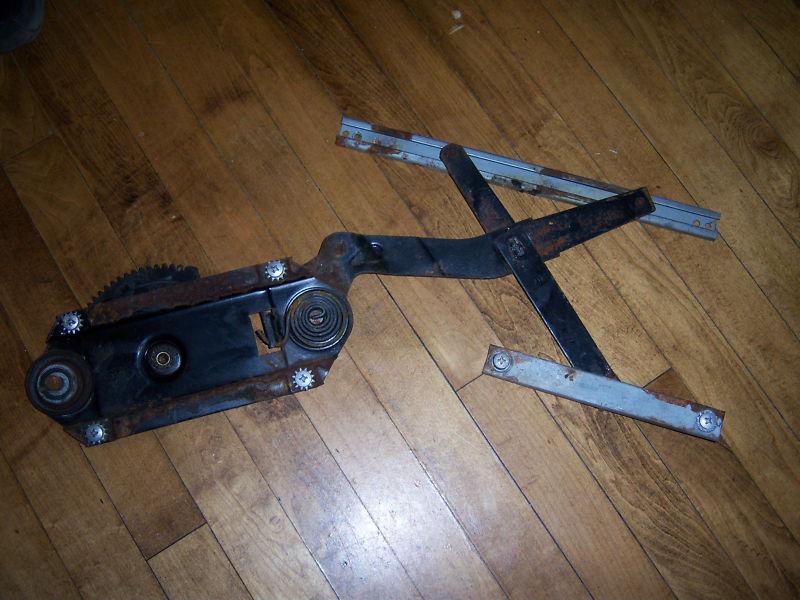 1951 pontiac chieftain front passanger window regulator complete 50 52 chevy 